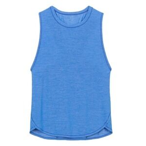 LULULEMON In A Cinch Tank Heathered Blue
Athletic Training Workout Running Top 6